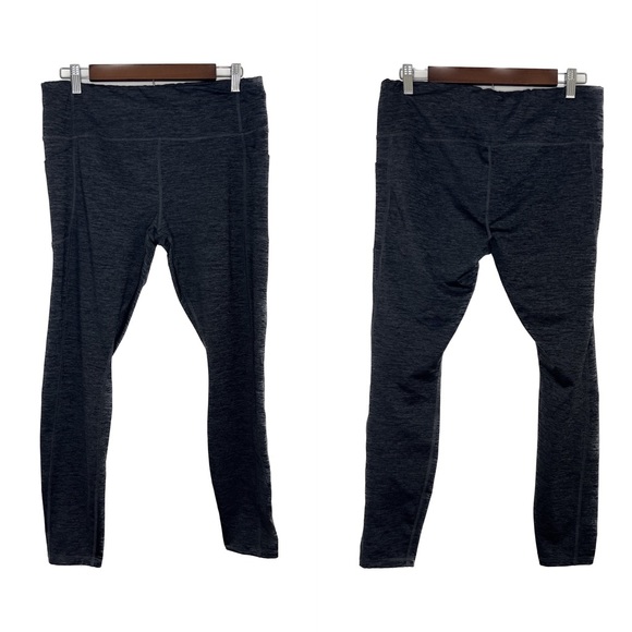 Avia Pants - Avia Women’s 28" High Waist Ankle Leggings with Side Pockets XL (16-18)